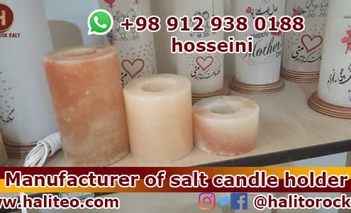 salt candle holder